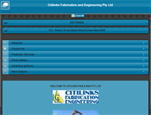 Tablet Screenshot of citilinksengineering.com